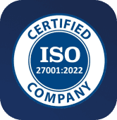 ISO 27001:2022 certified company